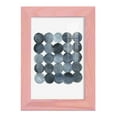 thumbnail image 1 of Blue Grey Density I -Framed Print w/glass-Sunset Pink, 1 of 8