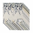 thumbnail image 1 of Blue Grey Eucalyptus Cloth Napkins, Farmhouse Weeping Leaves on Linen Washable and Reusable Dinner Napkins Set of 8, Table Napkin for Kitchen Party Birthday Wedding Hotel Housewarming 20"x20", 1 of 9