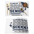thumbnail image 1 of Blue Grey Graduation Season Placemats Set of 4 Funny Words Modern Art Place Mats Indoor Wipeable Table Mats Washable Cloth Dining Table Placemats for Kitchen Holiday Party Home Decor 13x19 Inch, 1 of 9