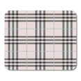 thumbnail image 1 of Blue Grey Modern and Pink Gray Plaid Pattern Tartan Scottish Classic Mousepad Mouse Pad Mouse Mat 9x10 inch, 1 of 3
