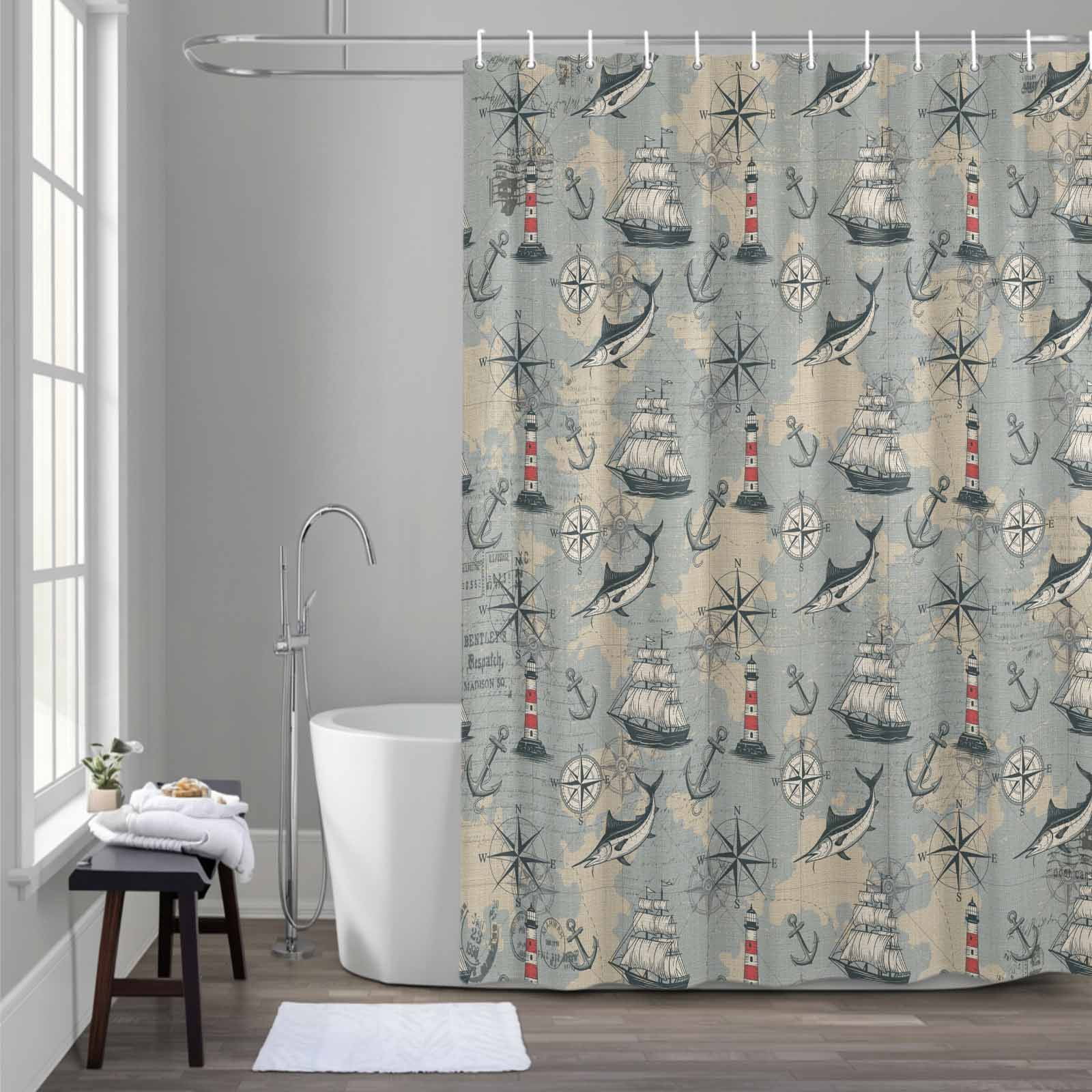Shower Curtain For A Boat
