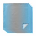 thumbnail image 1 of Blue Grey Ombre Cloth Napkins, Modern Gradient Abstract Art Washable and Reusable Dinner Napkins Set of 4, Table Napkin for Kitchen Party Birthday Wedding Hotel Housewarming 20"x20", 1 of 8