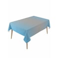 thumbnail image 1 of Blue Grey Ombre Table Cloth, Modern Gradient Abstract Art Waterproof Tablecloth for Rectangle Tables, Reusable Washable Fabric Table Cover for Restaurant Kitchen Dining Tables 60"x120", 1 of 6