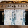 thumbnail image 1 of Blue Grey Vintage Kitchen Towels Set of 4, Abstract Retro Art Absorbent Dish Towels for Kitchen, Microfiber Hand Towel, Quick Drying Tea Towel for Cleaning Decorative Dishcloths, 1 of 7