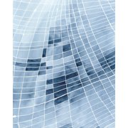 Blue Grid II Poster Print - Regina Moore 24 x 36