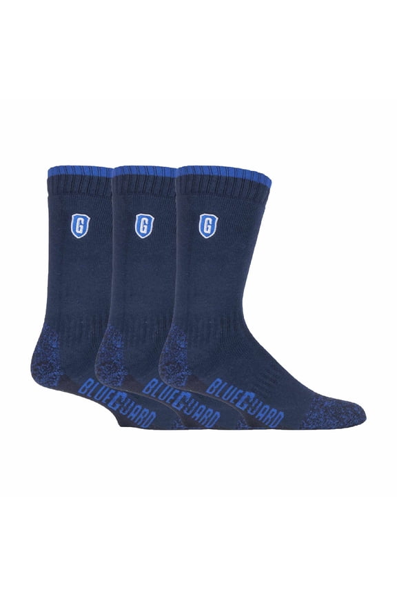 - 3 Pairs Durable Long Lasting Heavy Duty Work Socks for Steel Toe Boots | Mens & Womens