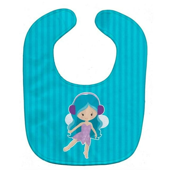 Blue Haired Fairy Baby Bib