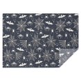 thumbnail image 1 of Spider Web Bats Halloween Pattern Rectangle Tablecloth 60"x84",Waterproof Polyester Rectangle Table Cloth, Wipeable Spillproof Polyester Tablecloth for Dining, Camping, Indoor and Outdoor, 1 of 5