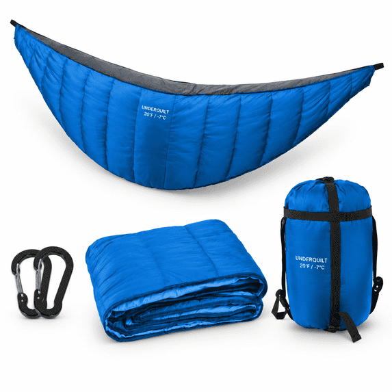 Blue Hammock Underquilt Full Length Lightweight Warm Camping Quilt ...
