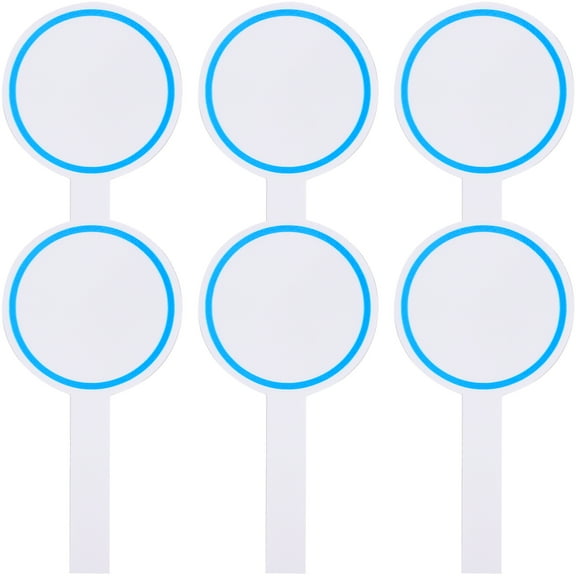 HOOWIFFY Blue Handheld Whiteboard Stable Foam Material for DIY Use 4Pcs