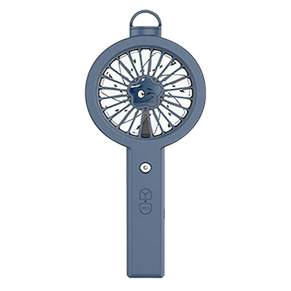 Blue Handheld Spray Fan Humidification Water Replenishment Usb ...