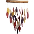 thumbnail image 1 of Blue Handworks Glass Wind Chime Fiesta Waterfall Wind Chimes Garden Decor, 1 of 8
