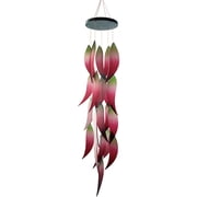 Blue Handworks Hot Chiles Glass Wind Chime, Hanging