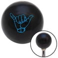 thumbnail image 1 of Blue Hang Loose with Detailed Hand Black Shift Knob with M16 x 1.5 Insert Shifter, 1 of 1