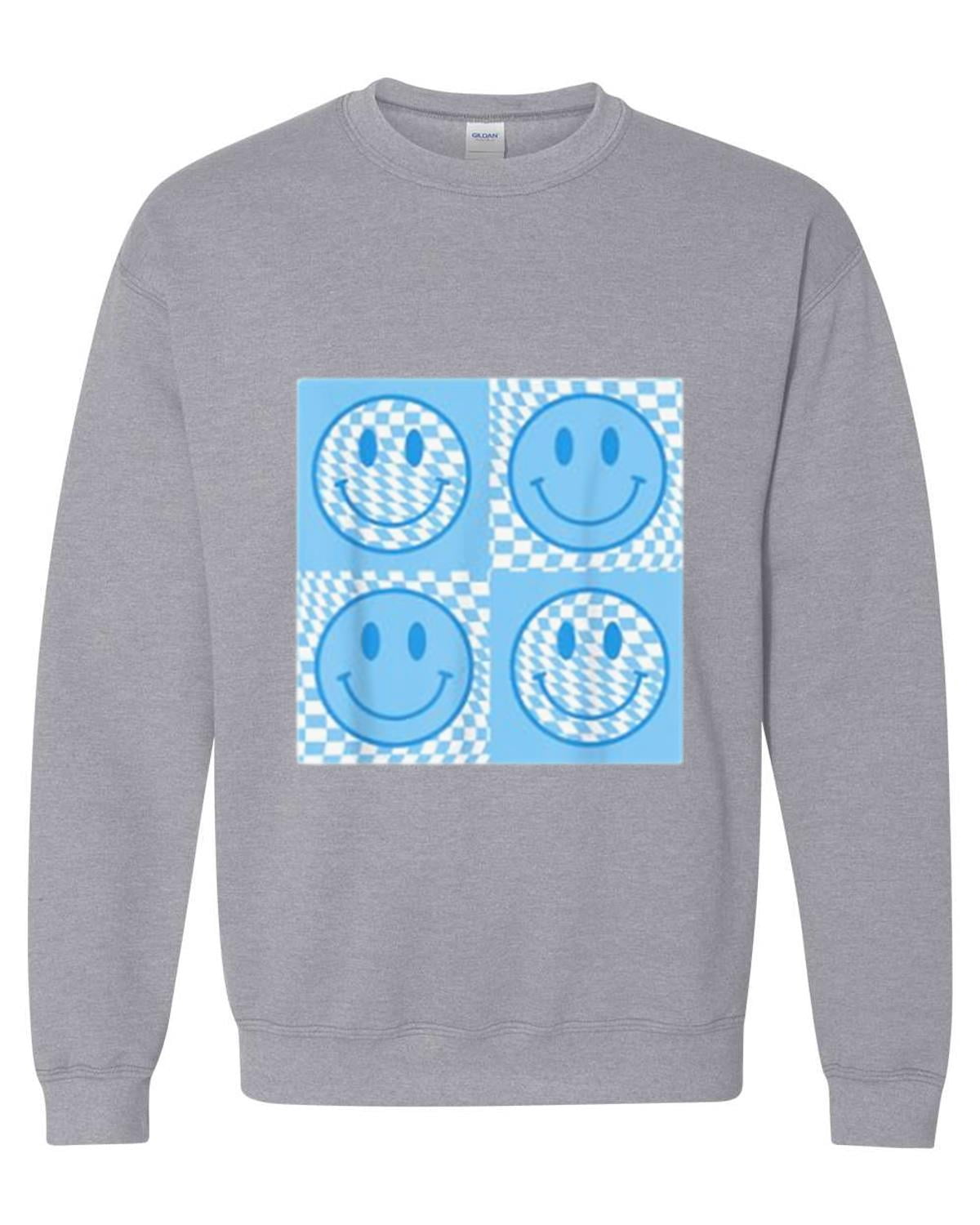 Happiness Is A Mood Graphic Sweatshirt