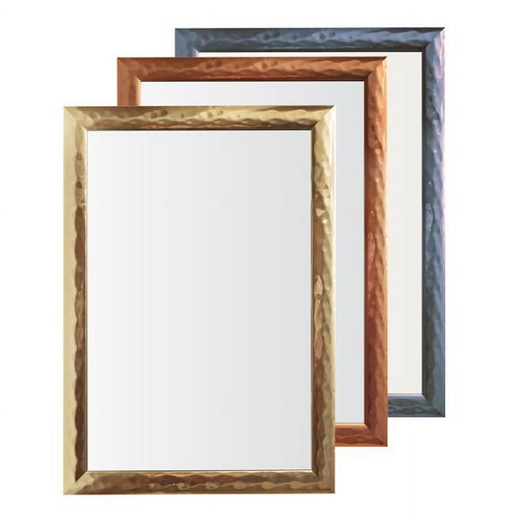 Blue Harbor 32991 Metallic Impressions A-3 Mirrors - Gold, Copper & Silver - 24.75 x 20.75 in.