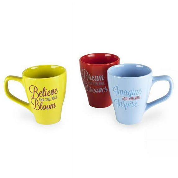 Blue Harbor 33476 16 oz And You Will Mug - 3 Assorted Color