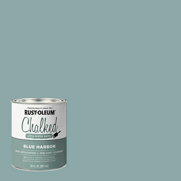 Blue Harbor, Rust-Oleum Chalked Ultra Matte Paint, Quart