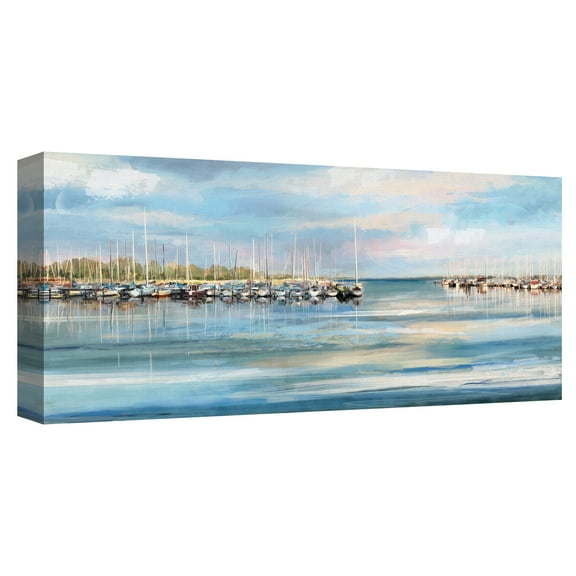 Blue Harbor by Studio Arts Canvas Art