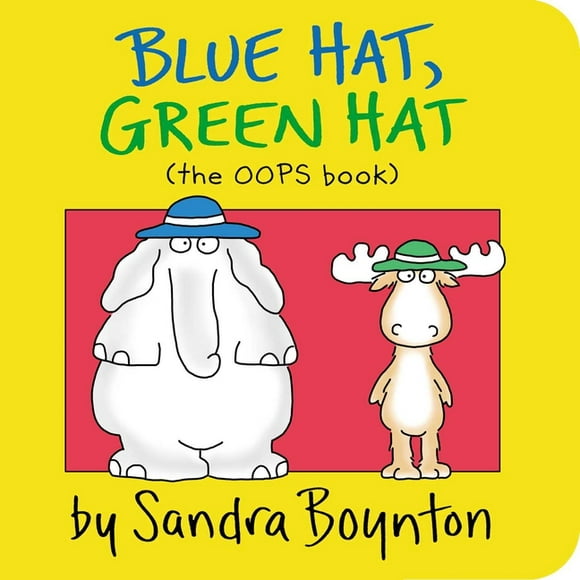 Blue Hat Green Hat (Board Book)