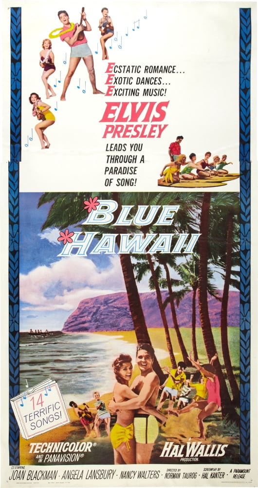 Blue Hawaii Canvas Art - (11 x 17)
