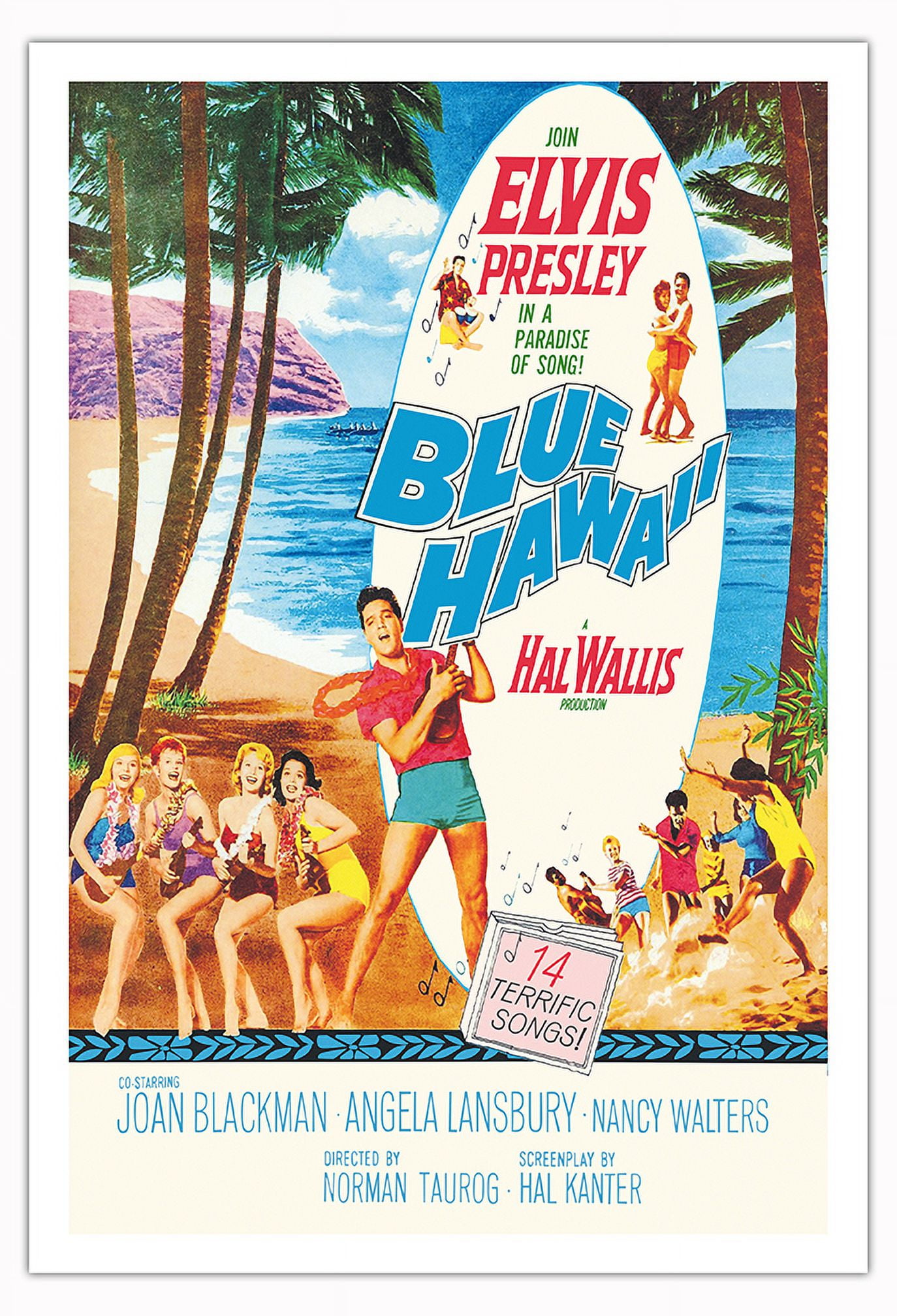 エルヴィス プレスリー ブルー ハワイ ポスター Amazon.com: Elvis Presley in Blue Hawaii - Vintage Film