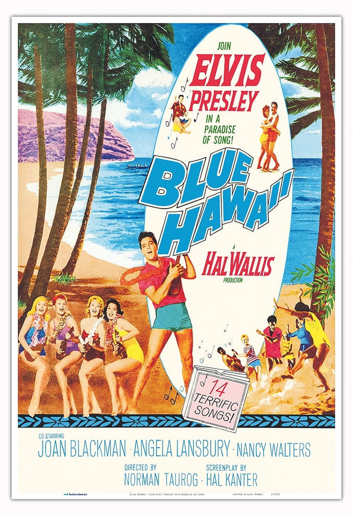 エルヴィス プレスリー ブルー ハワイ ポスター Blue-Hawaii-Join-Elvis-Presley