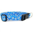 thumbnail image 1 of Blue Hawaiian Flowers Dog Collar - Size - Large, 1 of 1