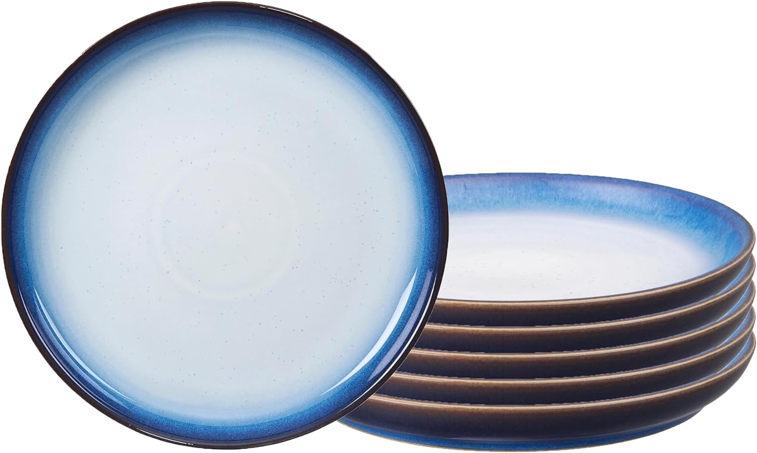 Blue Haze Coupe Dinner Plates Set Of 6 Dishwasher Microwave Oven Safe