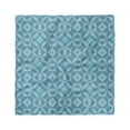 thumbnail image 1 of Blue Head Scarf, Geometric Vintage Lattice Grid, Head Wrap, 3 Sizes, by Ambesonne, 1 of 2