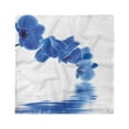 thumbnail image 1 of Blue Head Scarf, Orchid Bridal, Head Wrap, 3 Sizes, by Ambesonne, 1 of 2