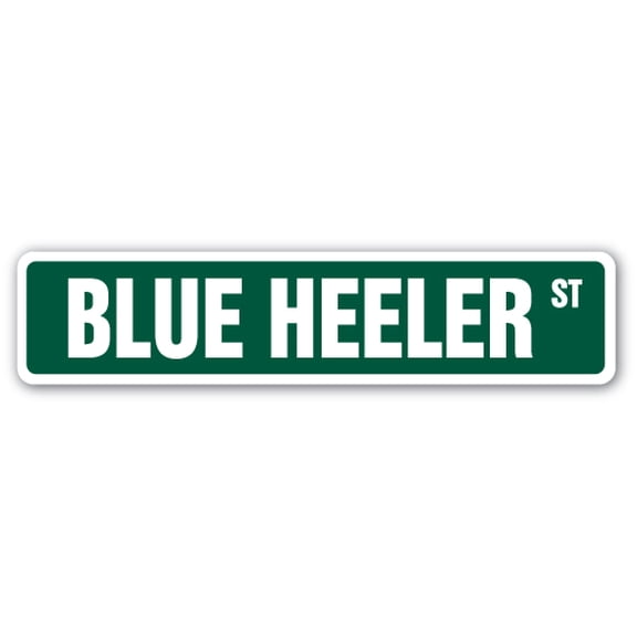 Blue Healer Street [3 Pack] of Vinyl Decal Stickers |for Laptop Car