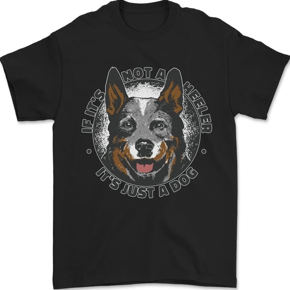 Blue Heeler Australian Cattle Dog Mens T-Shirt 100% Cotton