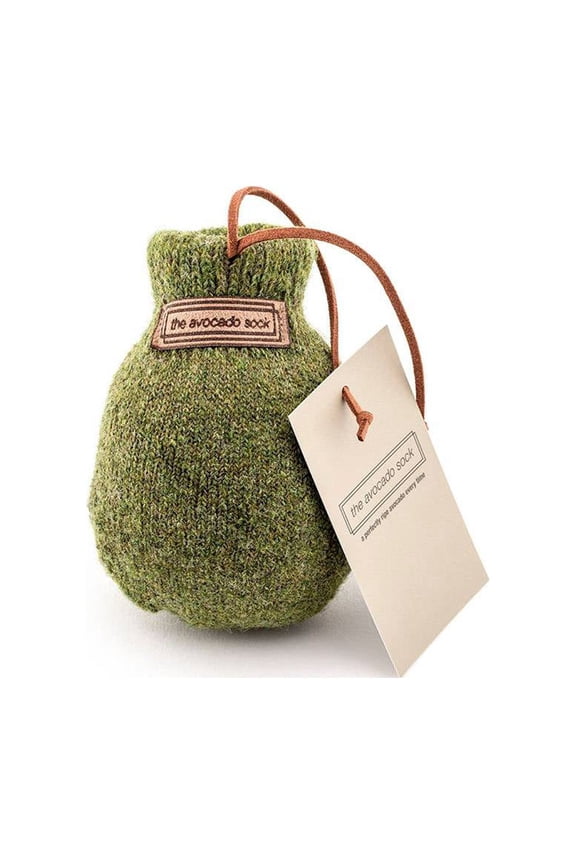 Avocado Sock Perfectly Ripen Natural Wool Green Holds 1