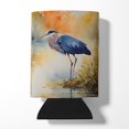thumbnail image 1 of Blue Heron Can or Bottle Hugger 3 in x 5 in, 1 of 2