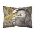 thumbnail image 1 of Blue Heron Canvas Fabric Decorative Pillow, 1 of 3