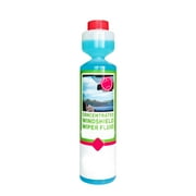 Blue High-Performance Windshield Washer Fluid With Anti-Freeze Formula For Clear Visibility In Cold Weather Conditions #479mK
