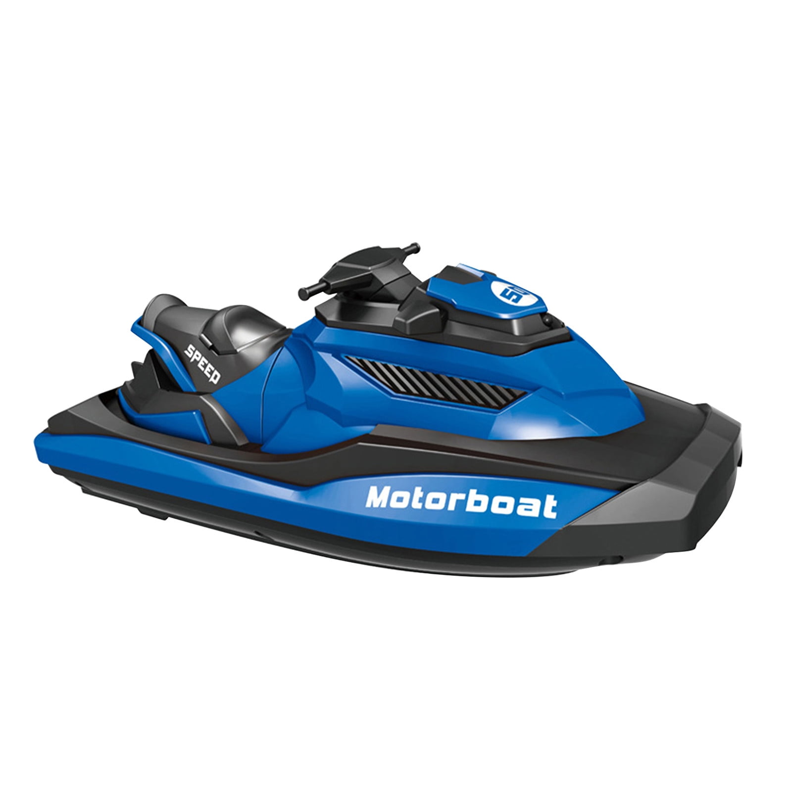 Blue High Speed Rc Boat For Water Surface Racing With 20 Minute Runtime And 90 Minute Charge
