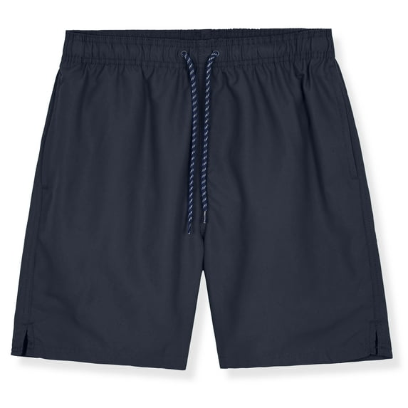 Blue Horizon Swimwear Mens Slim Fit Swim Shorts 7 inch Swim Trunks- Quick Dry Mens Bathing Suits with Mesh Lining