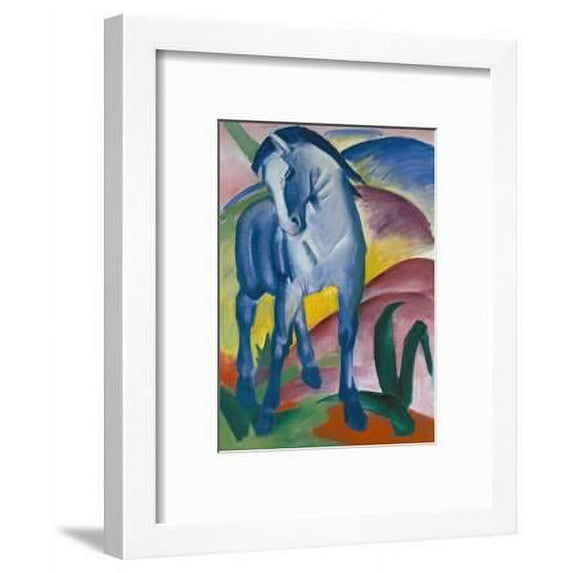 Blue Horse, 1911, Framed Art Print Wall Art by Franz Marc Sold by Art.Com