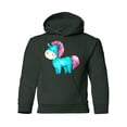thumbnail image 1 of Blue Horse Hoodie Juniors -Image by Shutterstock,  x-Large, 1 of 4