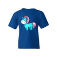 thumbnail image 1 of Blue Horse T-Shirt Juniors -Image by Shutterstock,  x-Small, 1 of 4