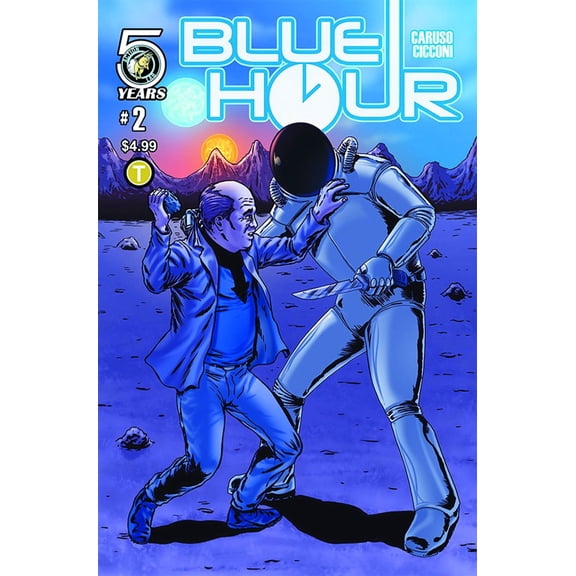 Blue Hour #2 Cvr B Richison (Cvr B Richison) Action Lab Entertainment Comic Book