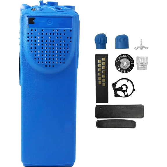 Blue Housing Case Front Cover for Two Way Radio XTS3000 Model I M1 Radio