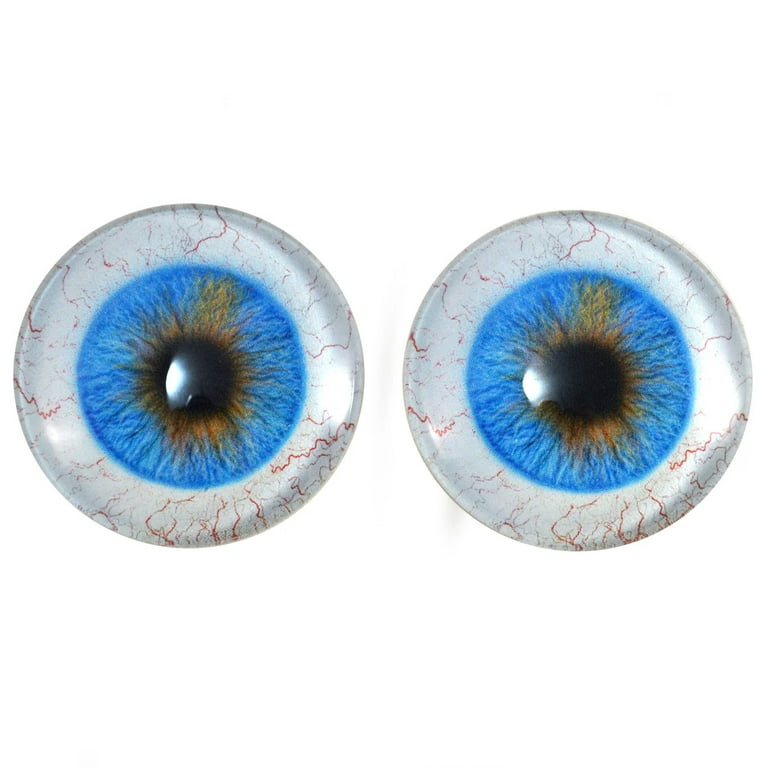 Textured Iris Safety Eyes Round With Washer 1 Pair 5 Colors 8