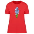 thumbnail image 1 of Blue Hyacinths T-Shirt Women -Image by Shutterstock, Female Large, 1 of 2
