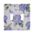 thumbnail image 1 of Blue Hydrangea Decorative Light Switch Plates Switch Cover Decorative Wall Plates Ideal for Living Room Kitchen Bedroom and Study, 1 of 8