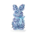 thumbnail image 1 of Blue Hydrangea Easter Bunny Decor 7.87 In Artificial Bunny Figurine With Bow Spring Easter Home Tabletop Decor, 1 of 8