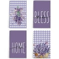 thumbnail image 1 of Blue Hydrangea Floral Dish Towels Kitchen Towels, Blue Flower 18 x 26 inch Seasonal Tea Hand Towels, Decorative Spring Summer Kitchen Bathroom Decor Set of 4, 1 of 6