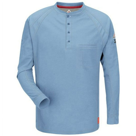 Blue IQ Long Sleeve Henley